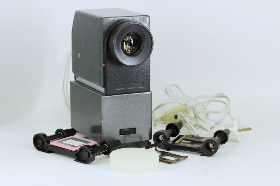 Rétroprojecteur vintage modèle DM-4T ensemble complet en alliage ...