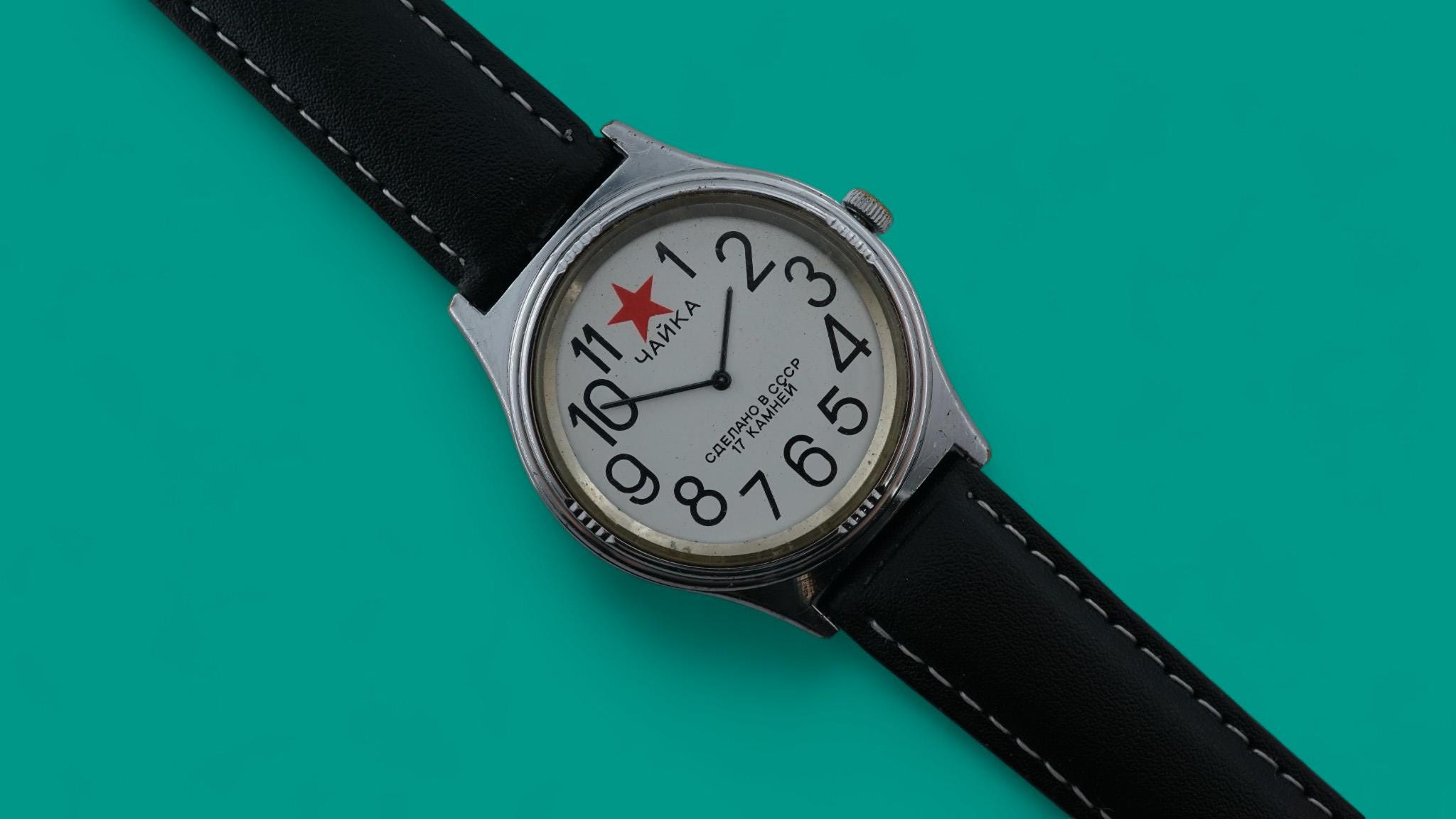 ヴィンテージメンズ腕時計 CHAIKA 1601 機械式 17石 ソビエト時計 ソ連