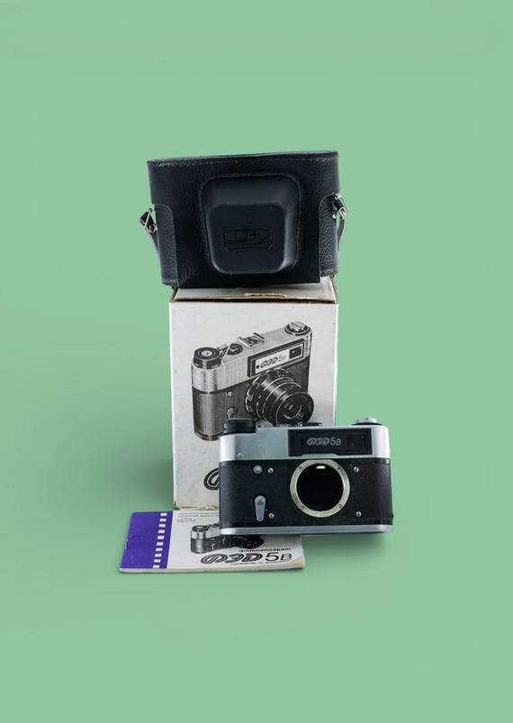 NEW! FED 5B body only soviet 35mm rangefinder camera, USSR Leica, m39 lens mount
