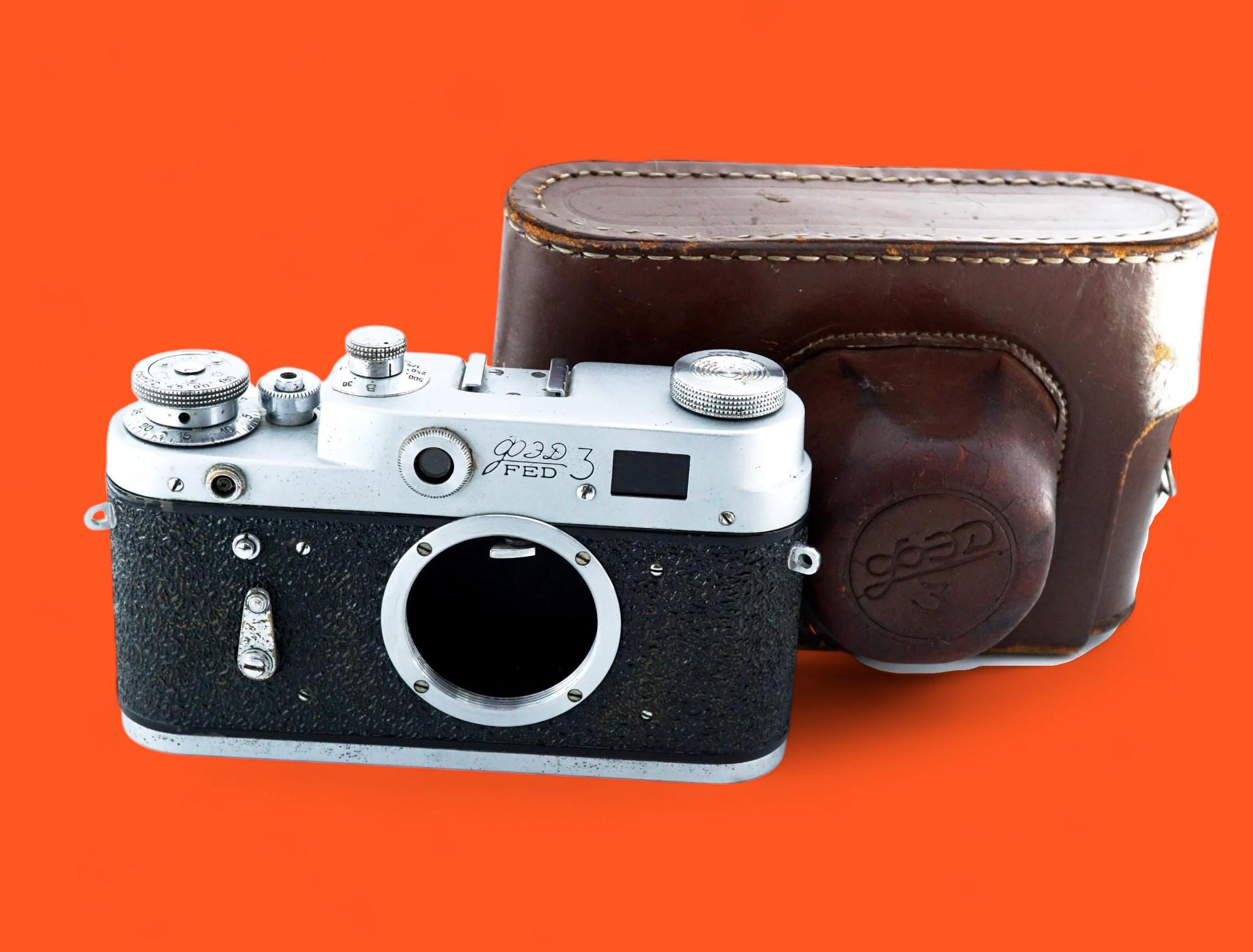FED 3 Body Only Soviet 35mm Rangefinder Camera, USSR Leica - Etsy