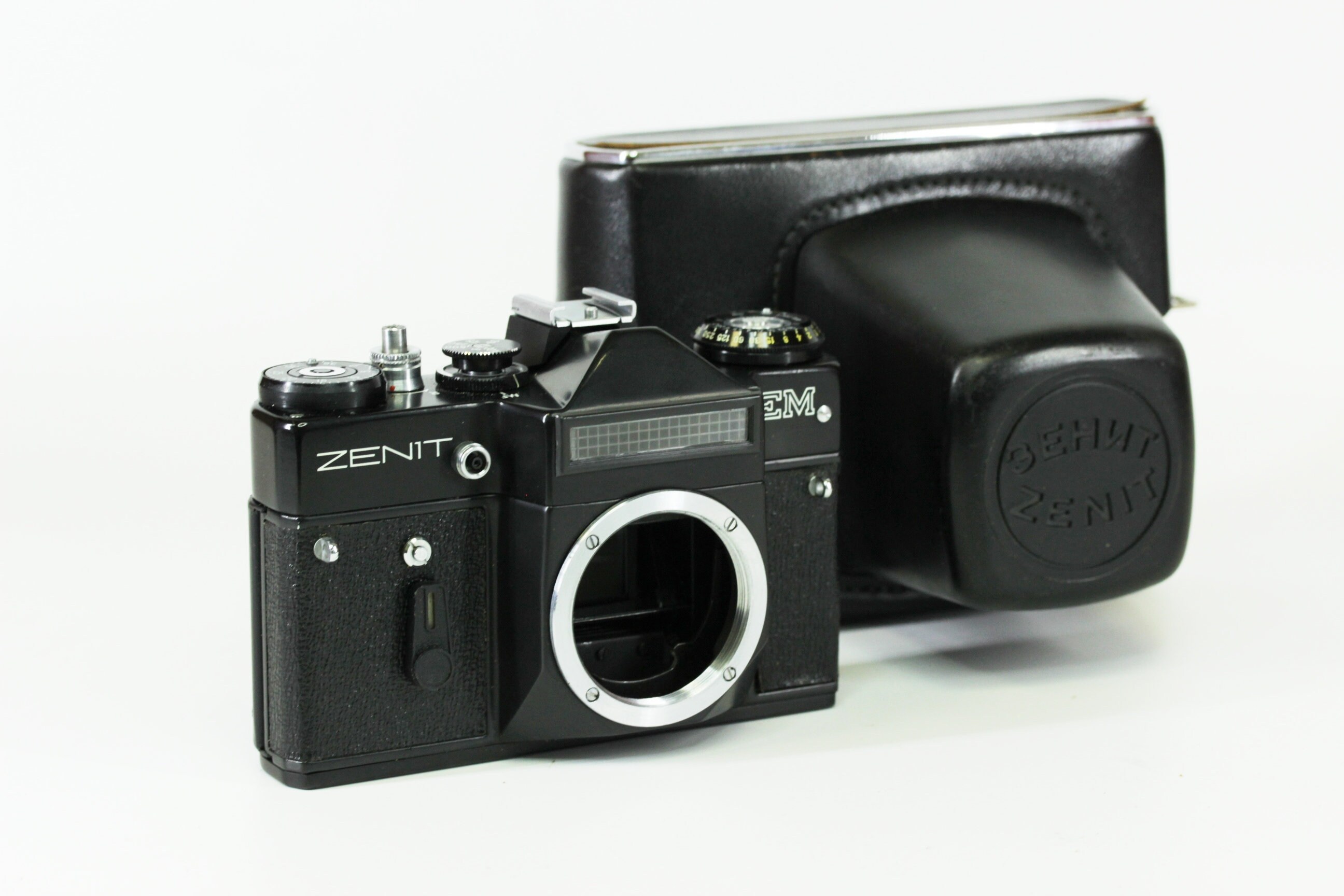 Vintage Black ZENIT EM Camera Body Only Soviet SLR Camera - Etsy