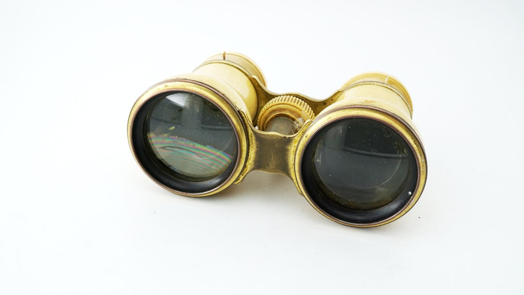 French Antique Brass Opera Binocular for Repair or Just Interior Etsy