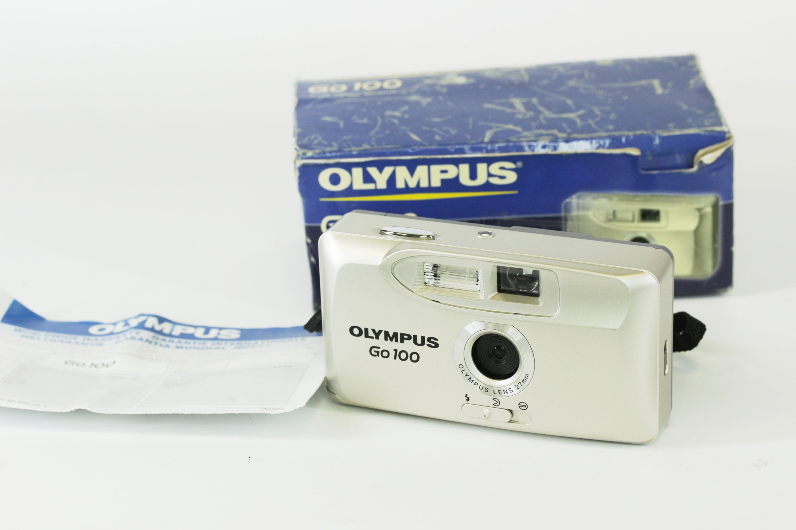 Olympus GO100 35mm Film compact Camera Etsy