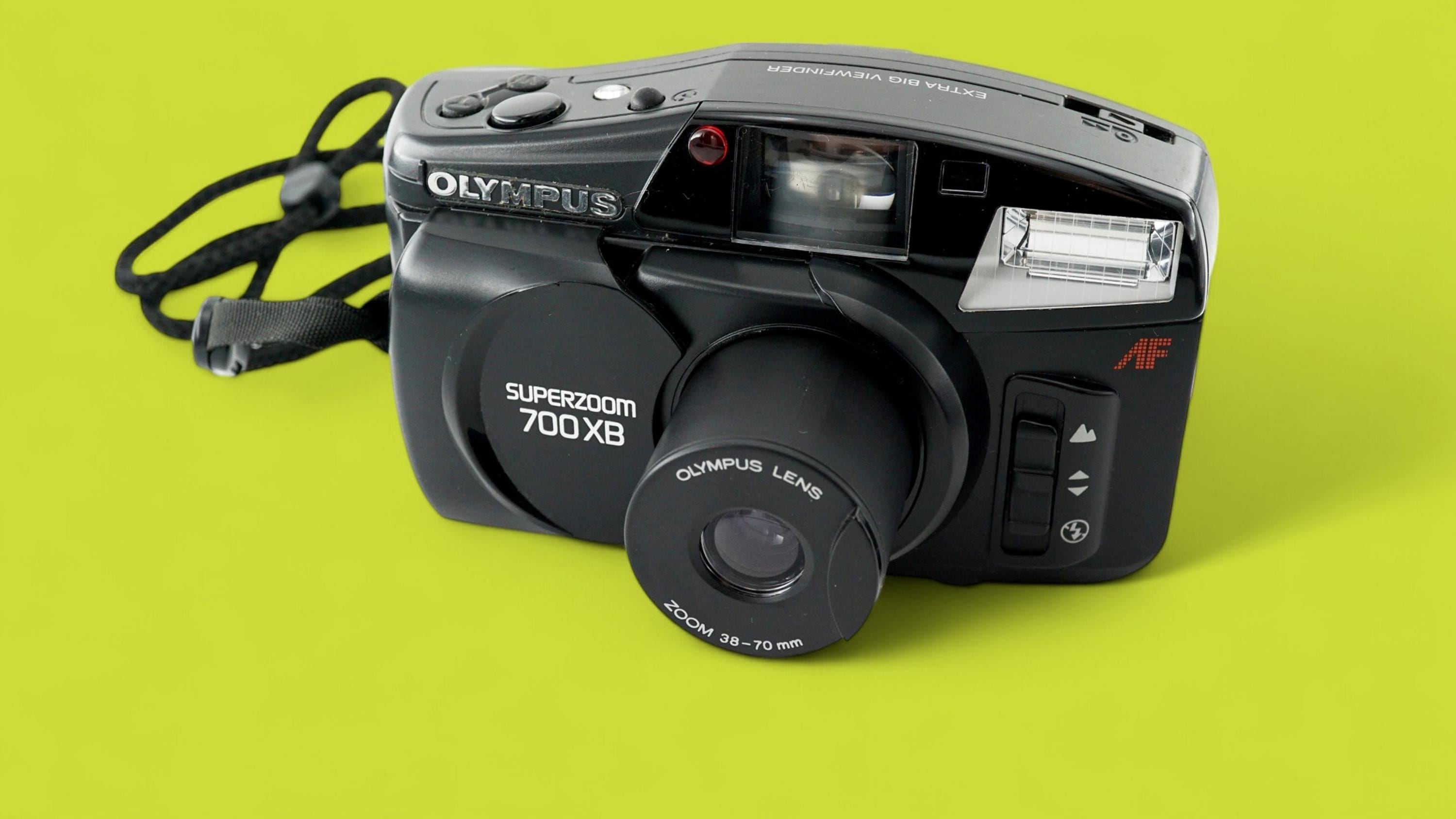 Retro Compact Olympus Superzoom 700XB Film Camera, 38-70mm Zoom