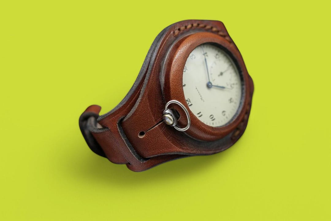 Segunda Guerra El Primer Reloj De Pulsera Del Mundo VINTAGE Swiss