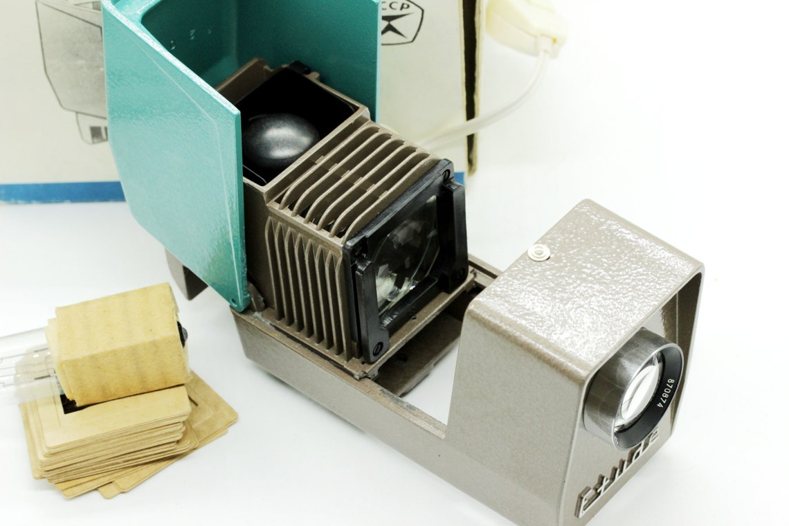 Vintage Overhead Projector Complete Set Metal Alloy Etud USSR With ...