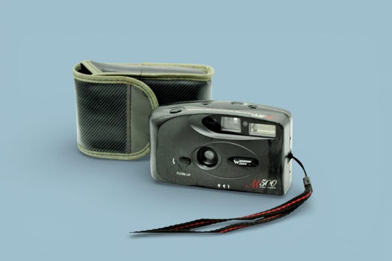 The Wizen M500 Panorama - a compact 35mm film camera, Battery include