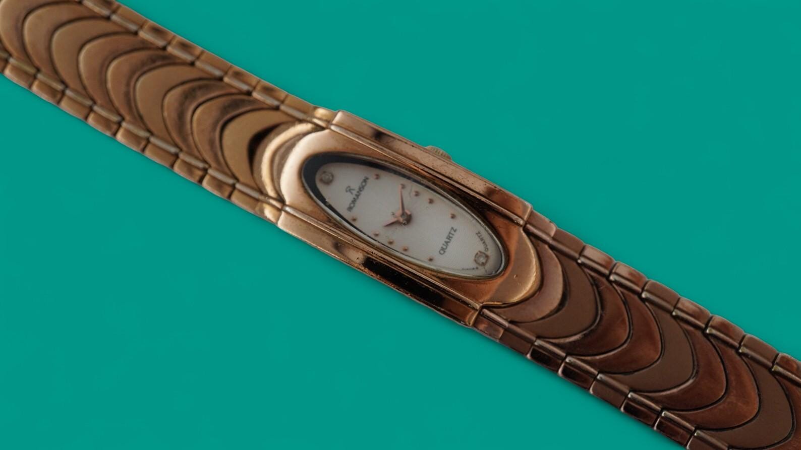 rajas ラジャス　半導体合金健康器　ピンクゴールド　ゲルマニウム California Watch Co. Laguna 34 Mesh Rose Gold White | Watches.com