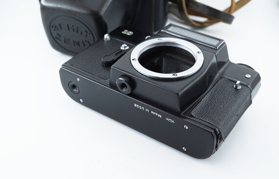 SETA Borderless ボーダレス　黒　SMサイズ　当時物 Vintage Rare Black ZENIT 10 Camera Body Only Soviet SLR Camera - Etsy