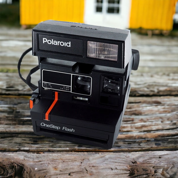 Polaroid One Step Flash Instant Camera Vintage Polaroid 600 film