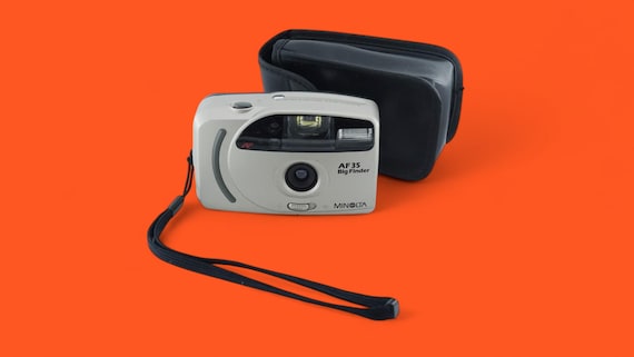 MINOLTA AF35 Big Finder 35mm Point & Shoot Big Finder Camera - Etsy