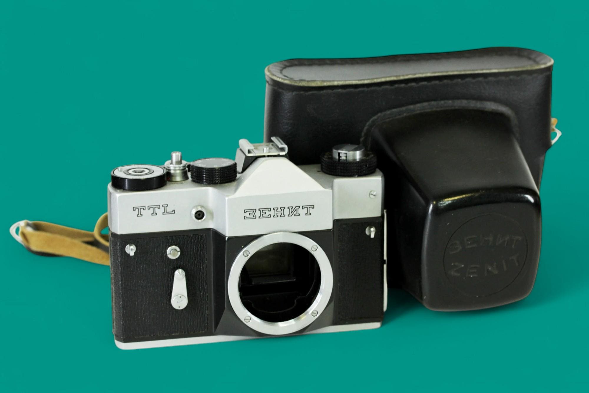 Vintage Black ZENIT TTL Camera Body Only Soviet SLR Camera - Etsy