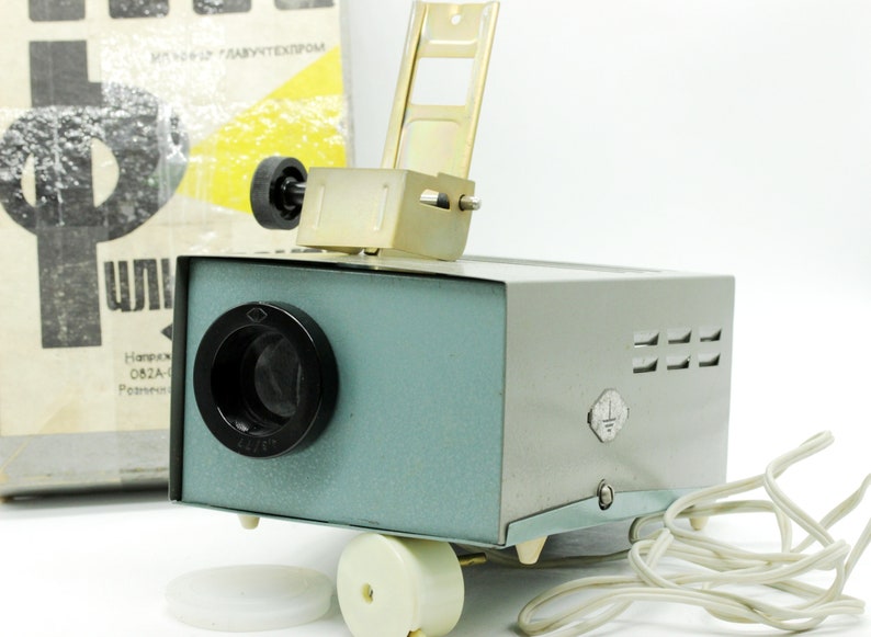 Vintage Overhead Projector Complete Set Metal Alloy MPEO Ekran Etsy