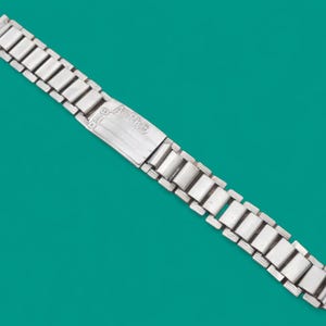 Blood type AII Rh (+) steel vintage watch bracelet 14mm lugs length 180mm