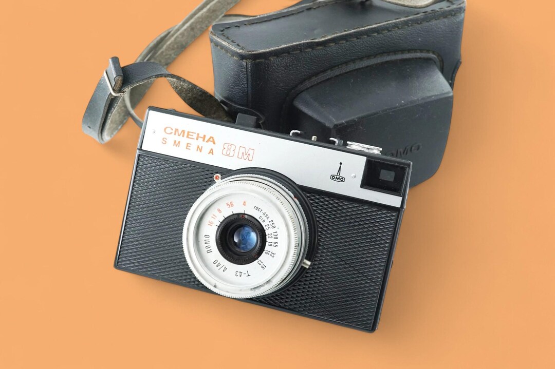 SMENA-8M LOMO 35mm Film Camera 40mm F4 T-43 Lens Soviet Kodak