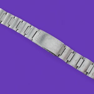 Vintage stainless steel watch bracelet Sea Lord 18 mm lugs, length 165 mm