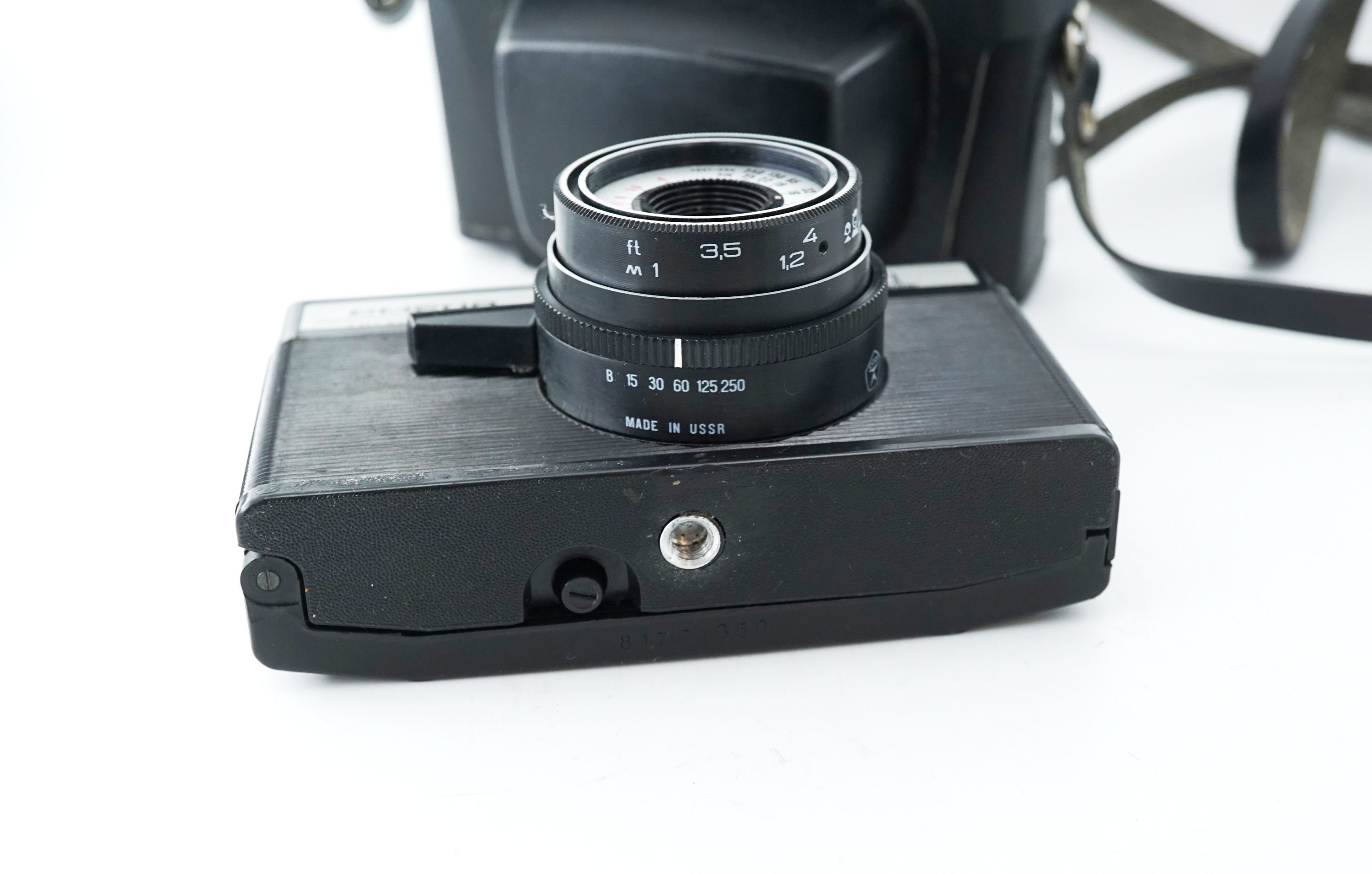 ロモ LOMO SMENA-SYMBOL T-43 40mm F4 L39-FX LOMO SMENA Symbol 35mm film camera T-43 4/40 lens, with case