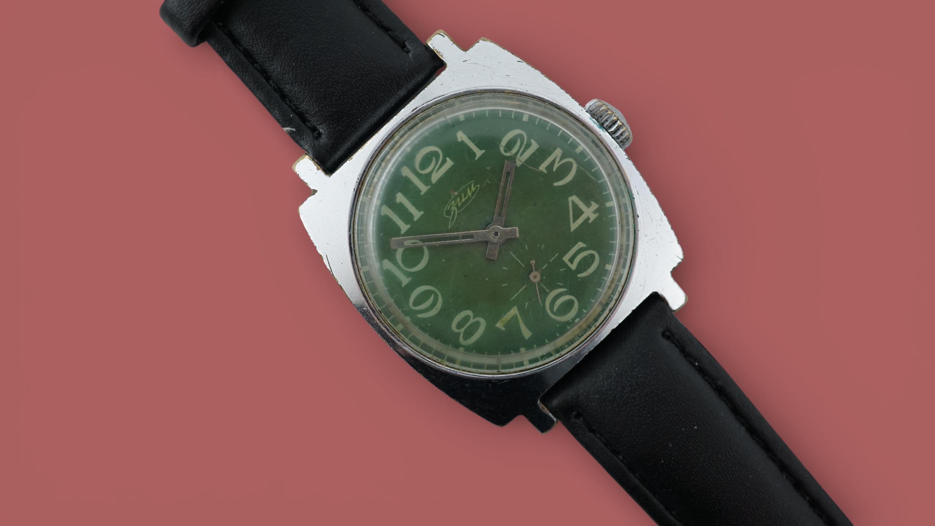 Vintage Genuine ZIM Cal.2602 15 Jewels Soviet Mechanical Men's