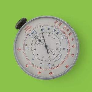 Vintage AGAT 15 Juwelen 42613 Medizinische sowjetische mechanische Stoppuhr Chronograph