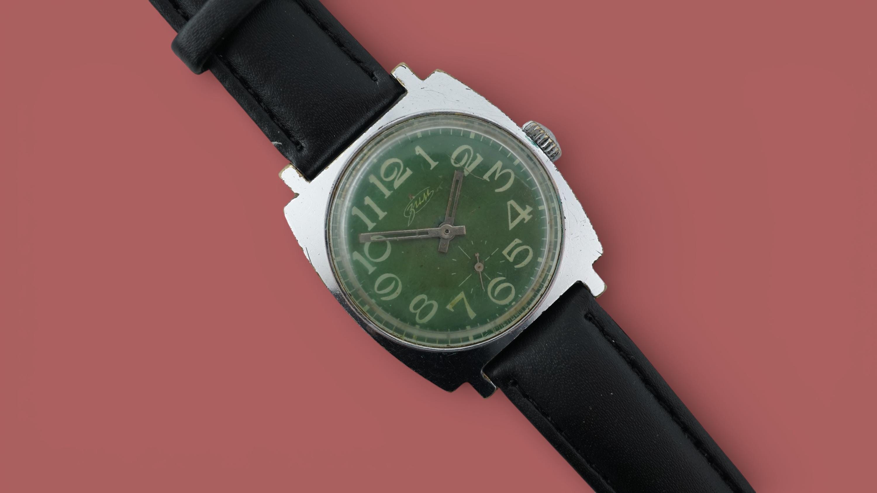Vintage Genuine ZIM Cal.2602 15 Jewels Soviet Mechanical Men's