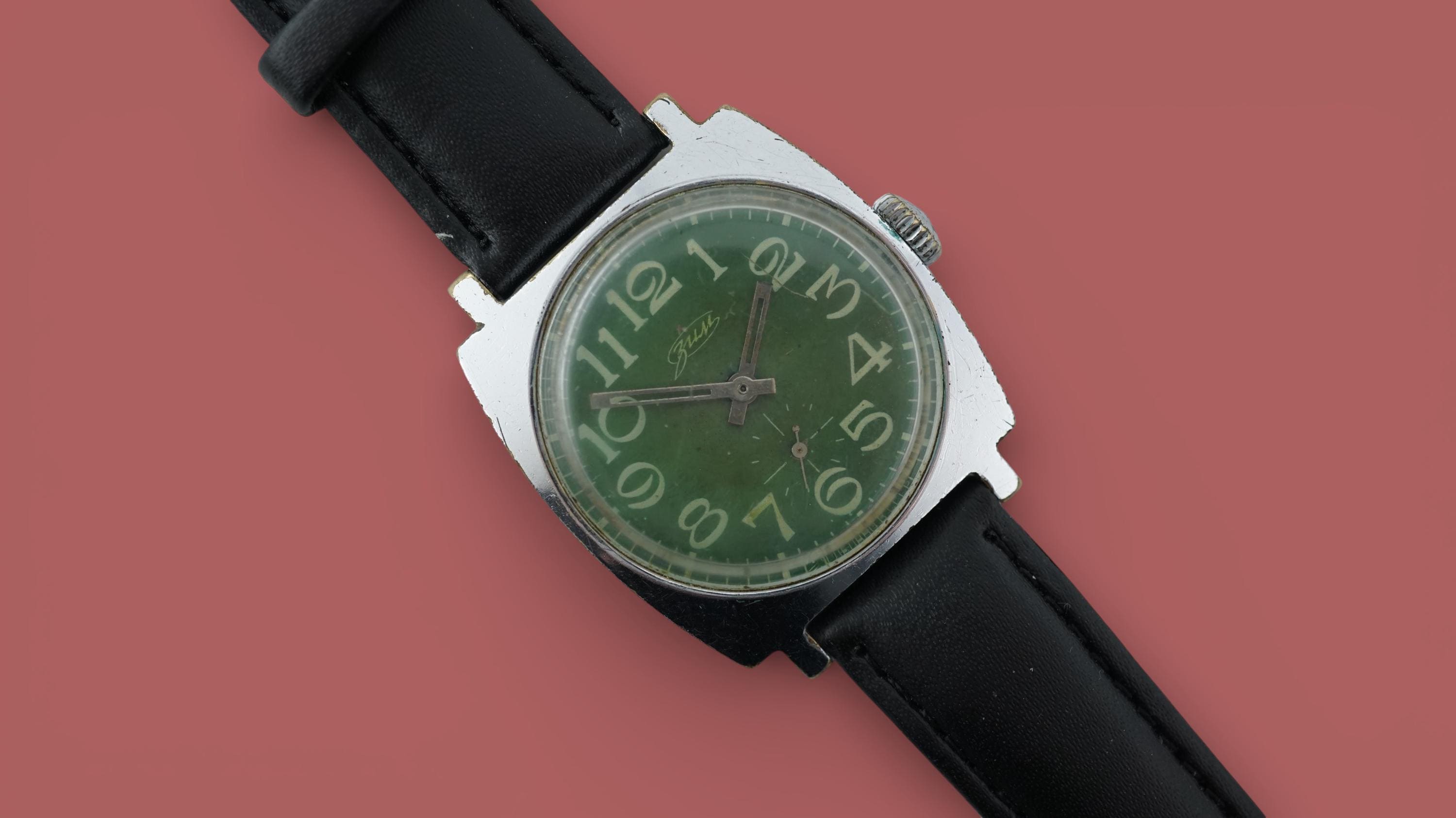 Vintage Genuine ZIM Cal.2602 15 Jewels Soviet Mechanical Men's