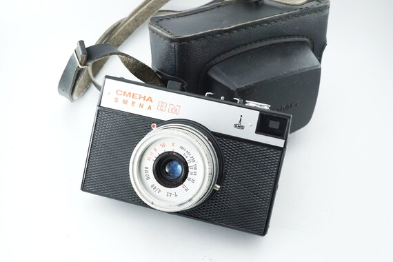 SMENA-8M LOMO 35mm Film Camera 40mm F4 T-43 Lens Soviet Kodak