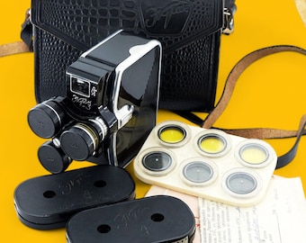 Yashica 8-EIII – トリプルレンズリボルバーを搭載した日本製8mm 