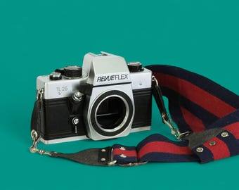 Vintage Flex Camera Revue Flex SD I SLR Film Made in Japan 28 Mm
