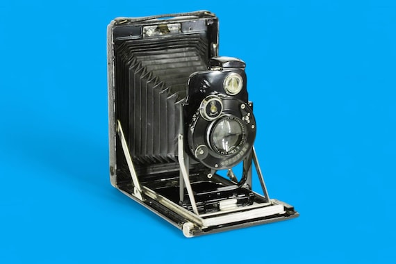 Xenar 13.5cm f4.5を搭載したビンテージ折りたたみカメラ - Etsy 日本