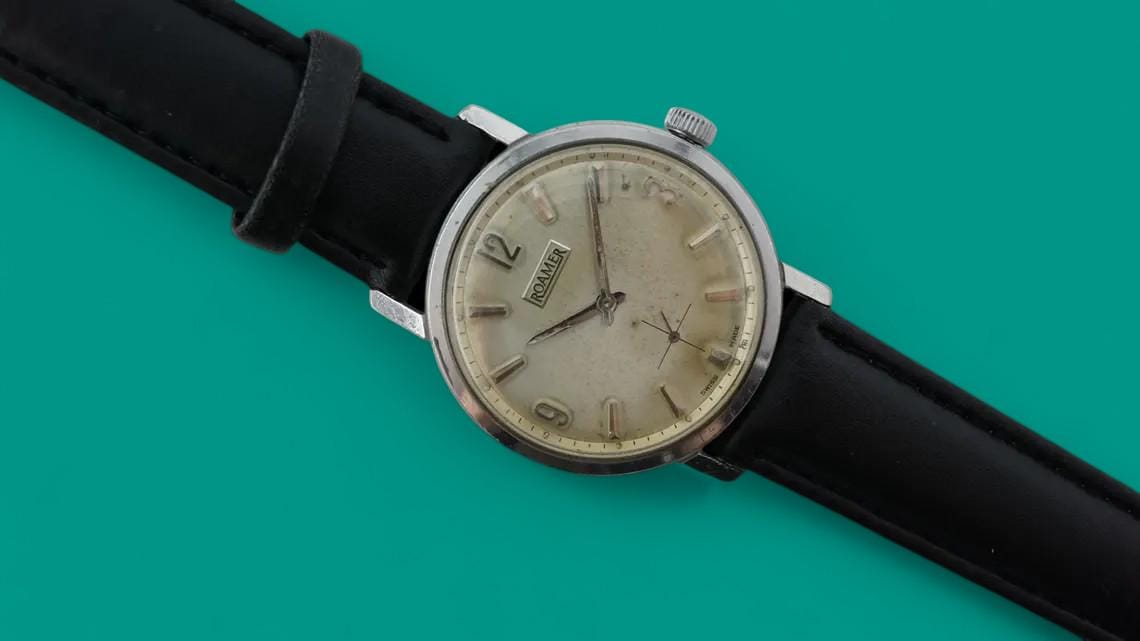 Stainless Steel Roamer Rotodate Brevete Roamer Brevete Watch