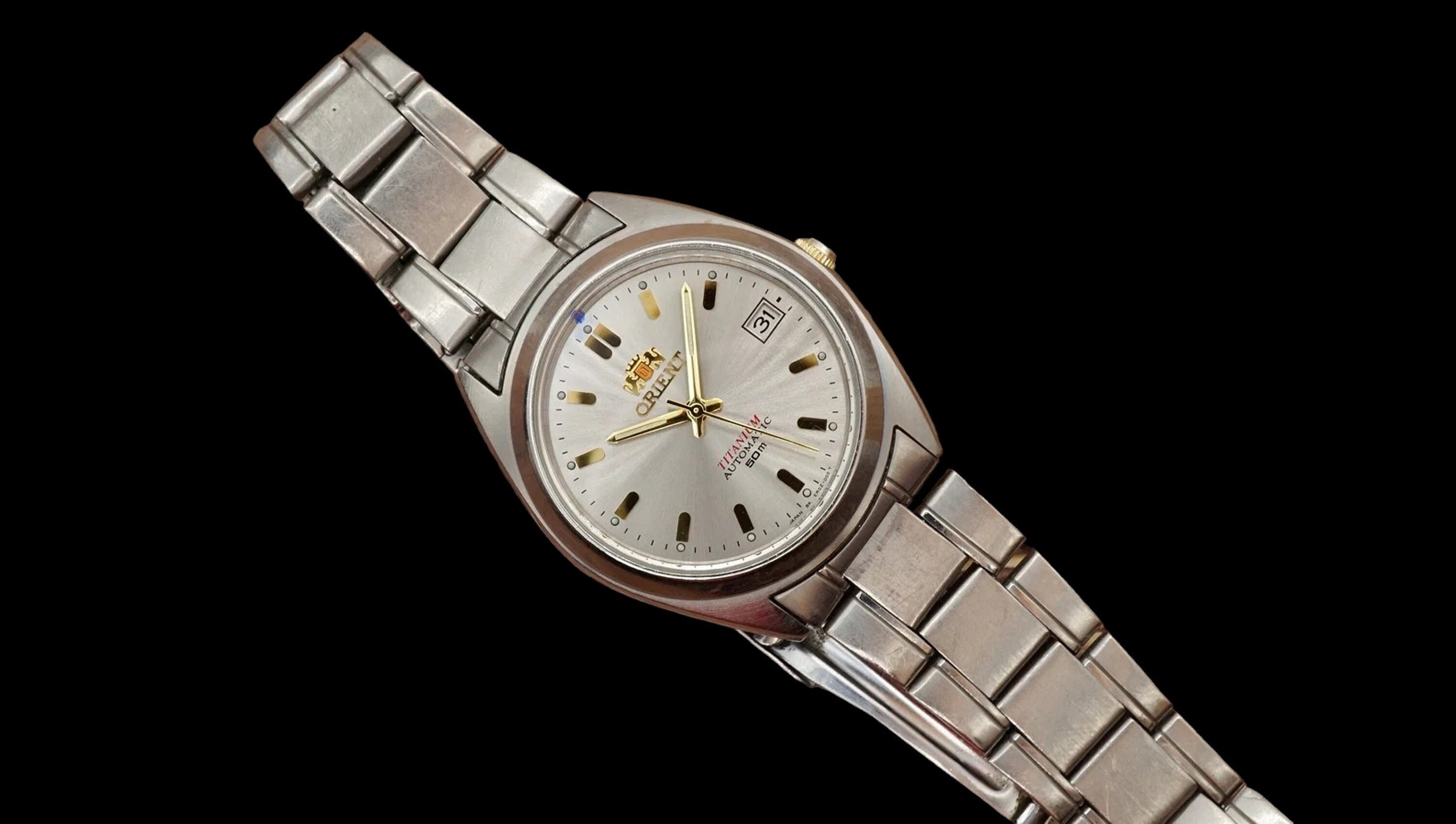 ORIENT オリエント AUTO MATIC 21 JEWELS ORIENT Crystal Automatic 21 jewels Watch Vintage - For Parts