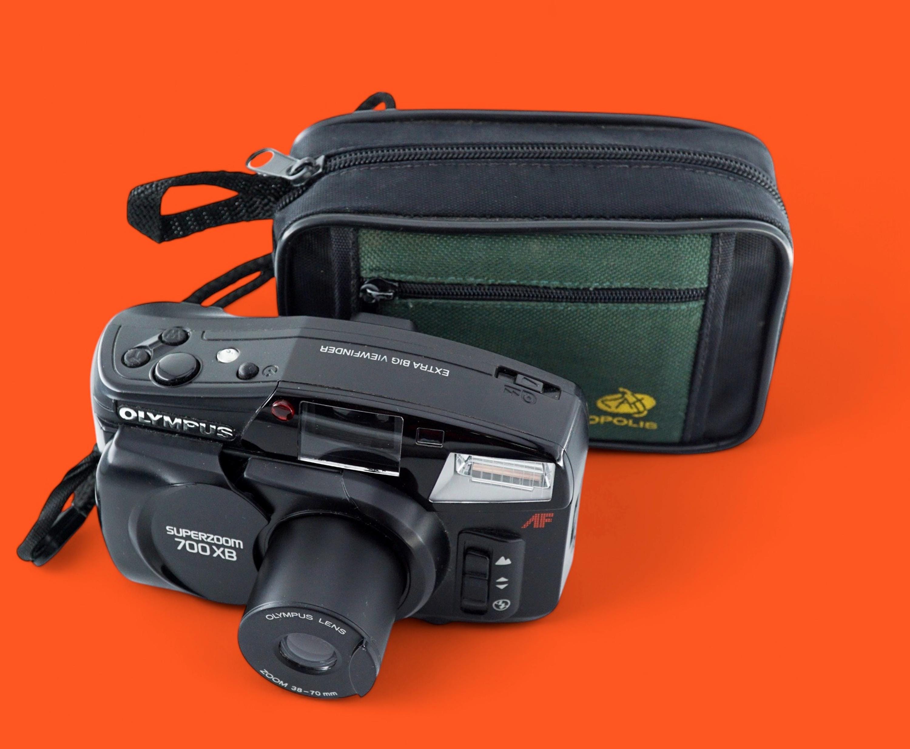 Olympus Black Zoom 38-70mm 700 XB - Compact 35mm Film Camera