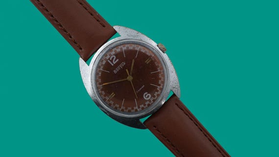 Vintage soviet watch Vostok 18j cal.2214 USSR men's Wostok mechanical wristwatch