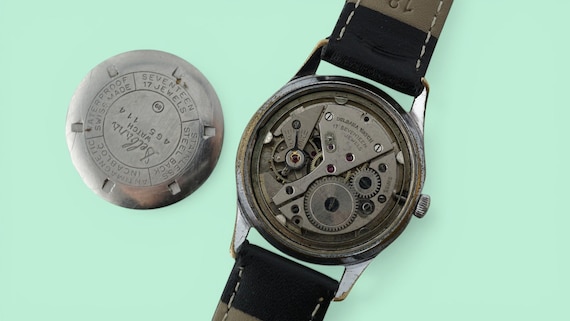Vintage Delbana 17 Jewels SWISS MADE Incablock Antimagnetic - Etsy