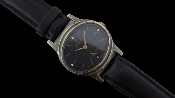 Vintage watch Pobeda 2602 Brass case dress watch … - image 2