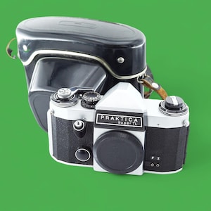 Vintage Body only Pentacon Praktika Super TL camera with case