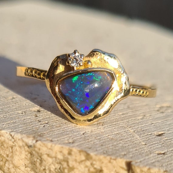 Anello Eternity In Oro Giallo 14 Carati Con Diamanti