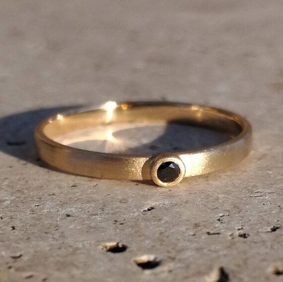 Etsy 18k shop gold ring