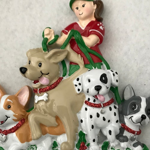Personalized Christmas Ornament for Dog Sitter Gift for Dog Etsy