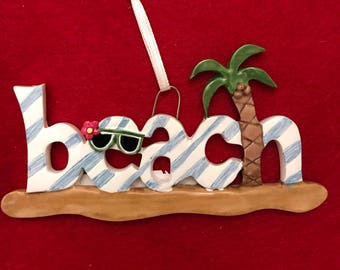 Beach Ornament