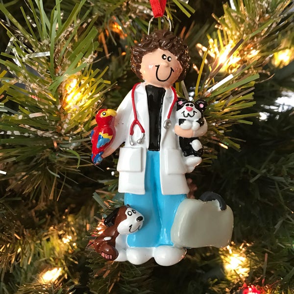 Veterinarian Woman Ornament