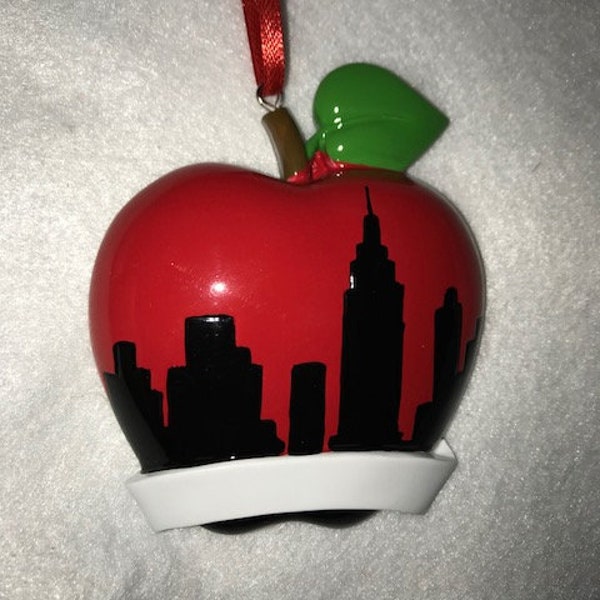 Apple Ornament - Etsy