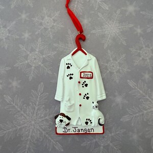 Veterinarian Coat Ornament