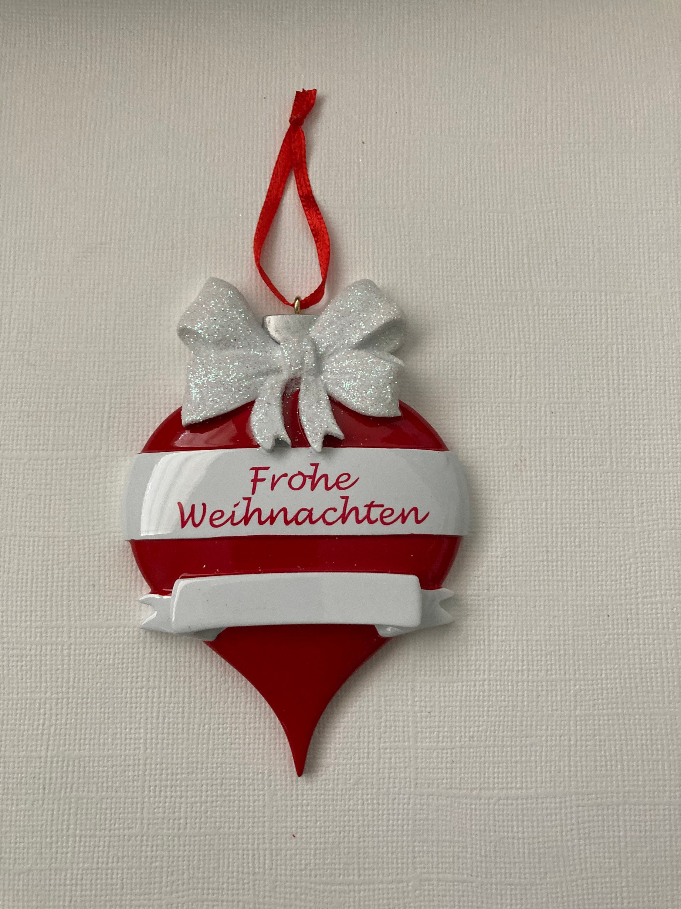 Frohe Weihnachten Ornament Etsy