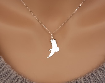 SOAR HIGH Eagle Necklace - Eagle Charm Jewelry - Symbol of Renewal and Strength, Gifts for Women - Eagle Bird Pendant - Graduation - S1791