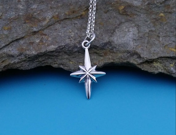 North Star Polaris s925 sterling silver necklace Valentine/'s Day gift