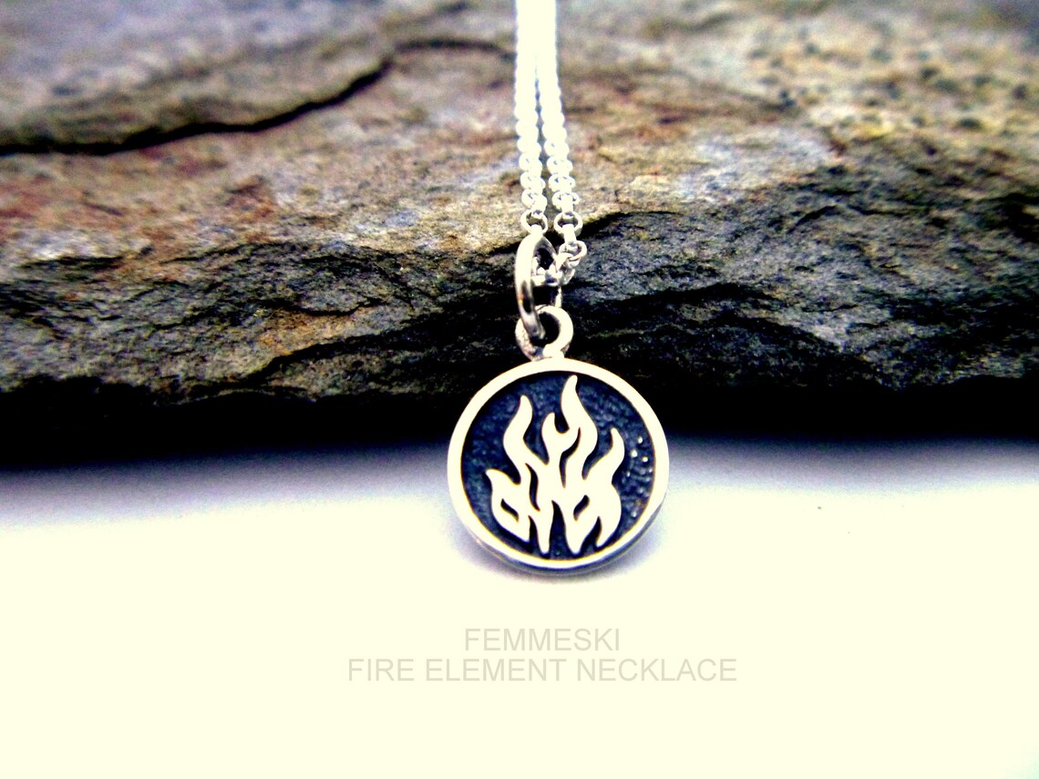 Earth Element Necklace Sterling Silver Earth Element Jewelry Etsy