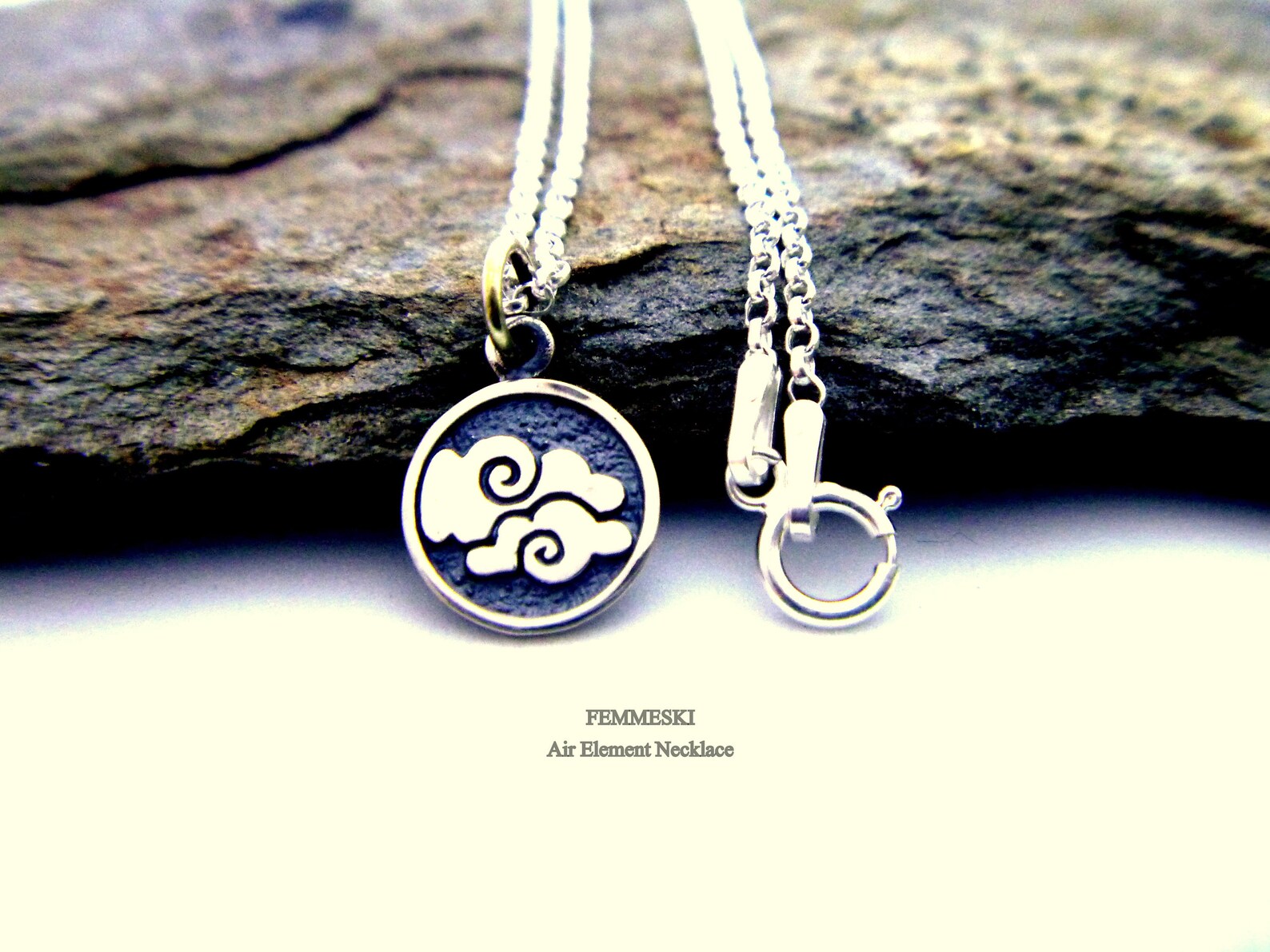 Earth Element Necklace Sterling Silver Earth Element Jewelry - Etsy