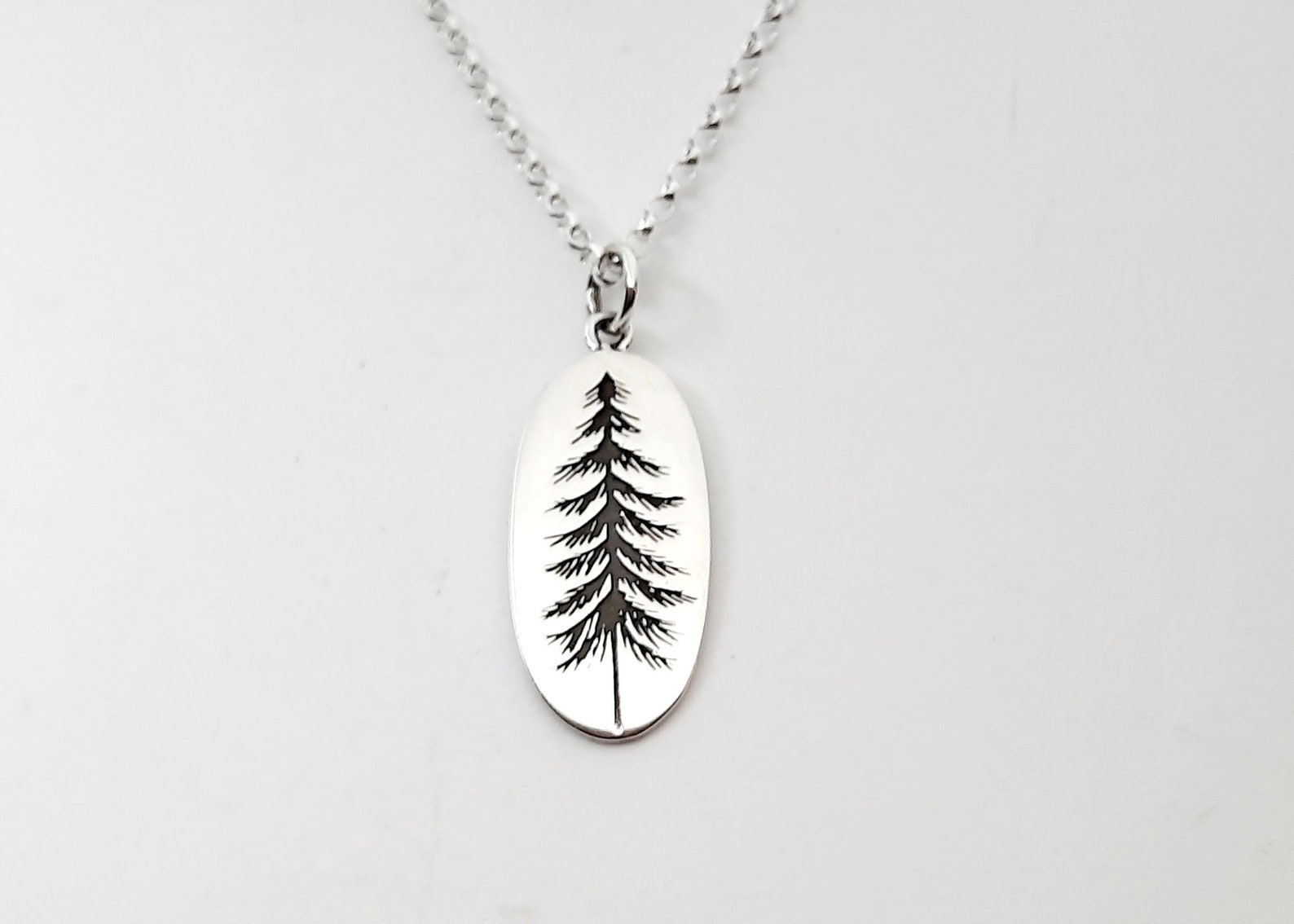 Pine tree necklace Clearance