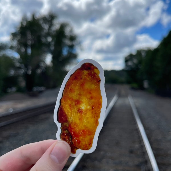 Waterproof Chicken Wing Sticker